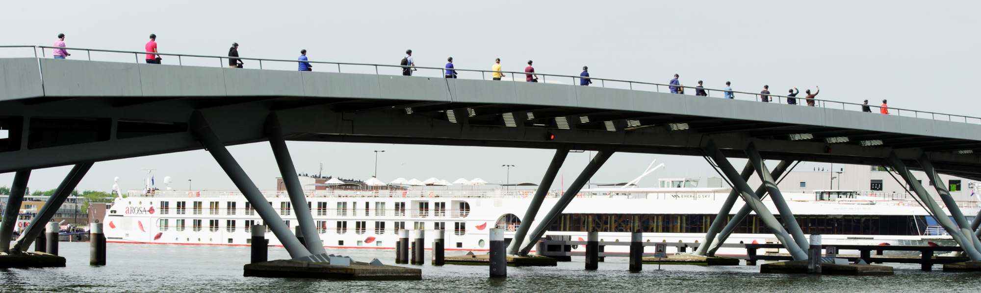 Banner Fietsbrug